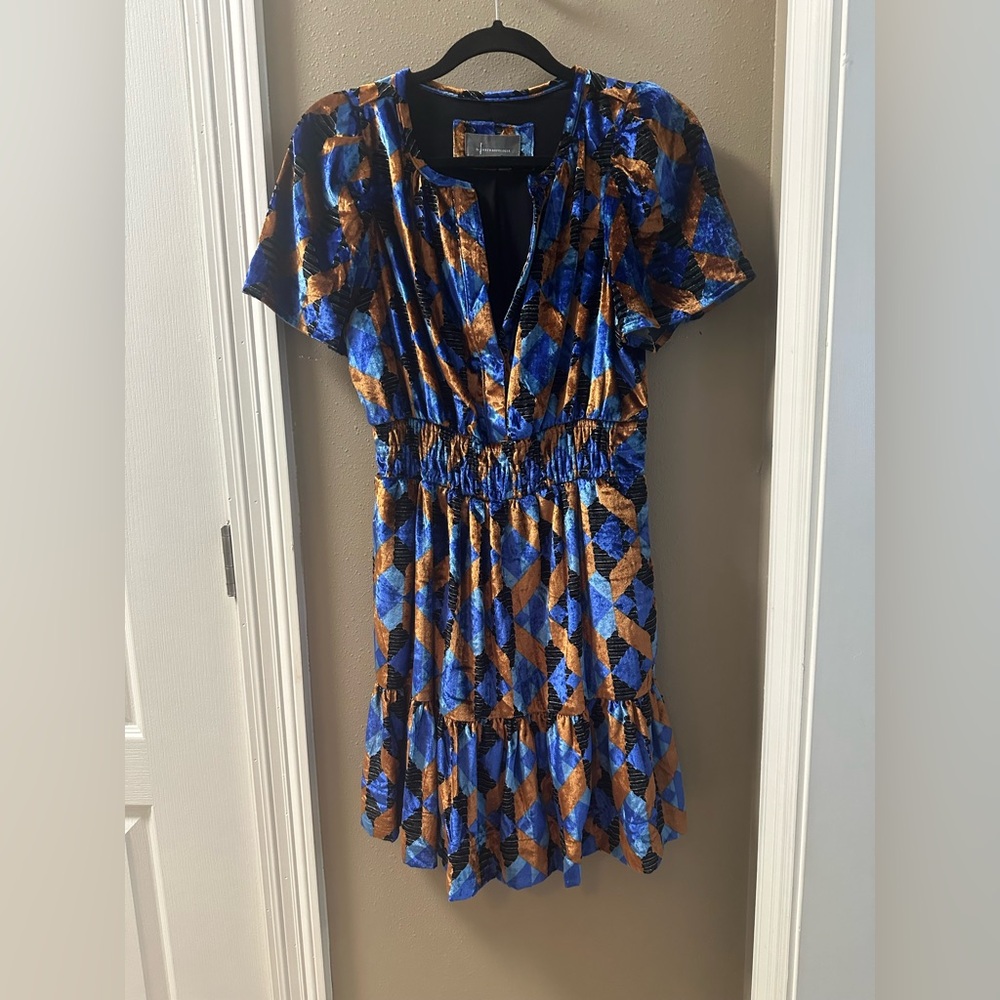 Anthropologie Somerset Mini Velvet Dress- Small - Never Worn